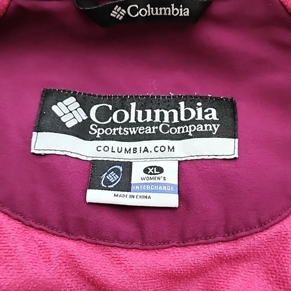 Columbia Sportswear Women's Winter Zip Up Jacket  Purple Pink Size XL - Picture 11 of 16